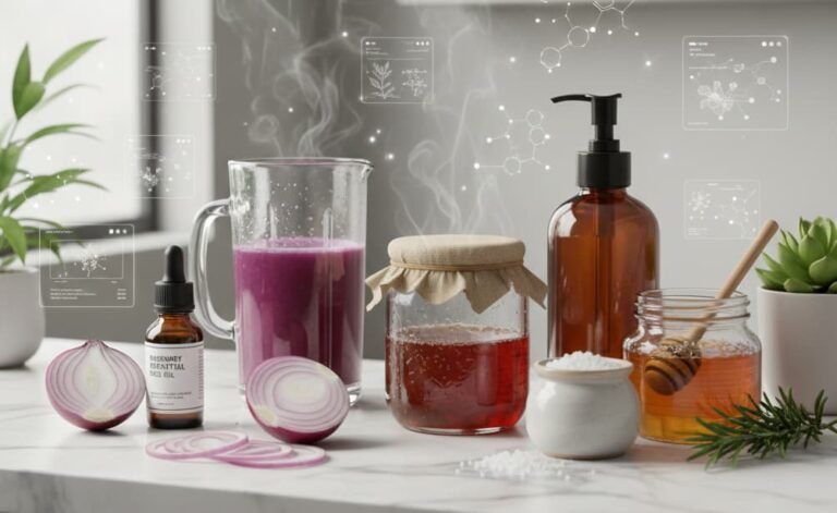 Onion Juice Therapy for Extreme Hair Growth and Scalp Recovery